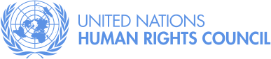 Logo on the United Nations Human Rights Council
